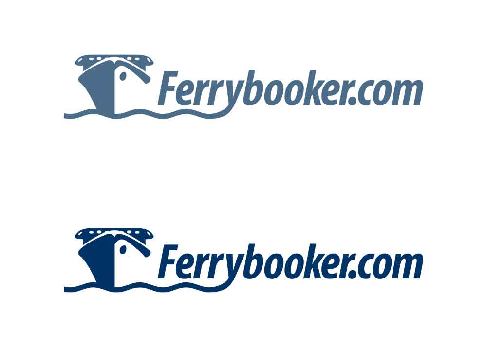 Screenshot of the Ferrybooker logo design
