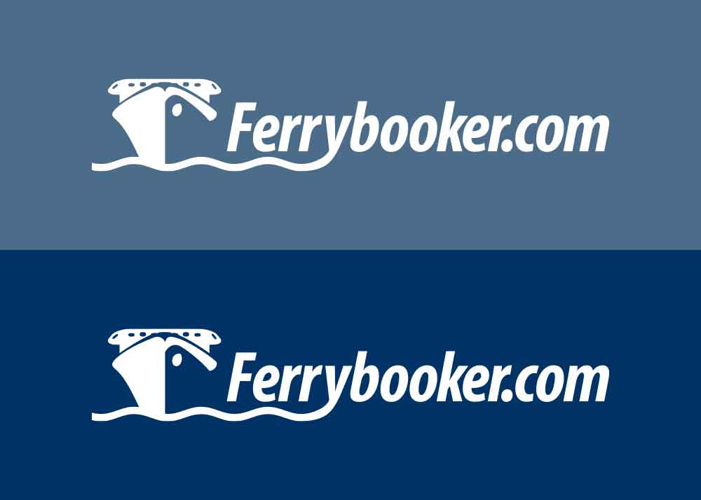 Screenshot of the Ferrybooker logo design
