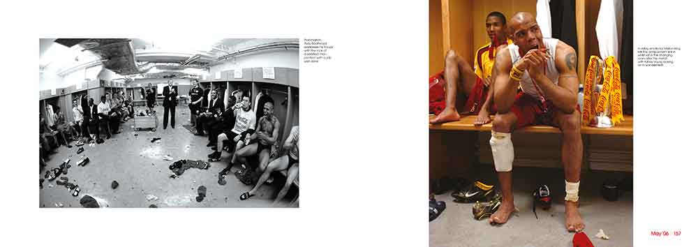 Screenshot of the Watford Football Club picture book double page spread